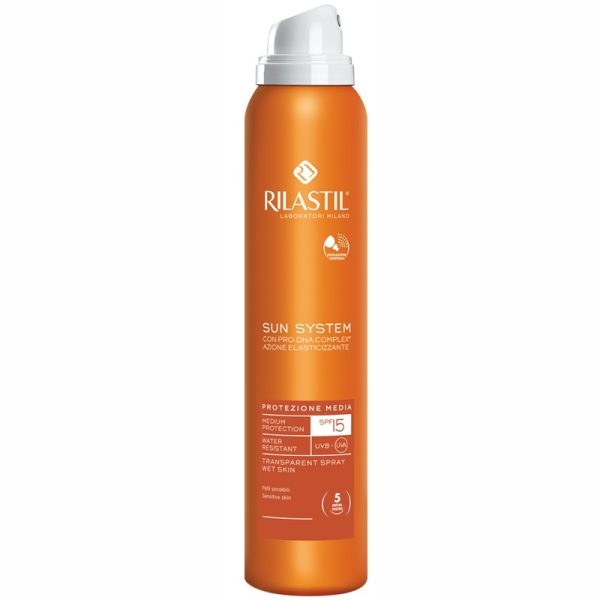 RILASTIL SUN SYSTEM PHOTO PROTECTION THERAPY SPF15 TRANSPARENT SPRAY 200 ML