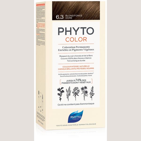 PHYTOCOLOR 6.3 BIONDO SCU DOR 1 LATTE + 1 CREMA + 1 MASCHERA+ 1 PAIO DI GUANTI PHYTOCOLOR 6.3 BIONDO SCU DOR 1 LATTE + 1 CREMA + 1 MASCHERA+ 1 PAIO DI GUANTI