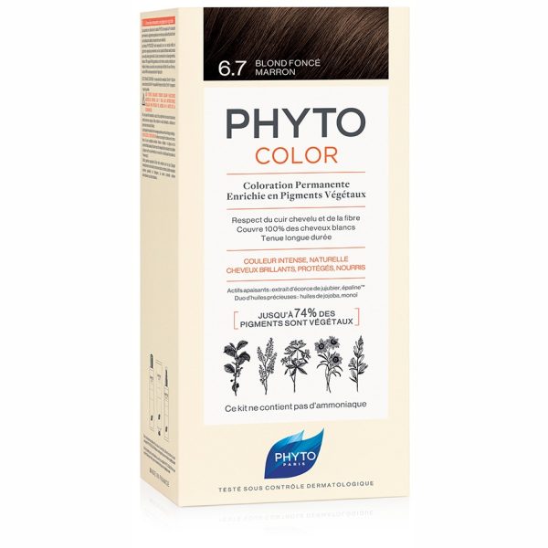 PHYTOCOLOR 6.7 BIONDO SCU TABA 1 LATTE + 1 CREMA + 1 MASCHERA + 1 PAIO DI GUANTI PHYTOCOLOR 6.7 BIONDO SCU TABA 1 LATTE + 1 CREMA + 1 MASCHERA + 1 PAIO DI GUANTI