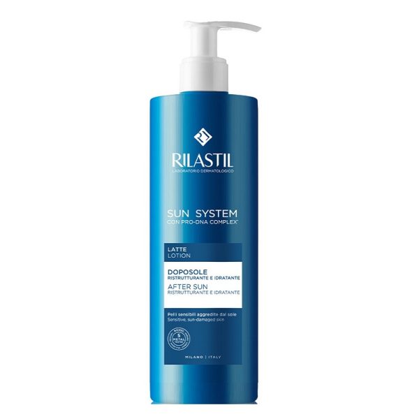 RILASTIL SUN SYSTEM LATTE DOPOSOLE RISTRUTTURANTE E IDRATANTE 400 ML RILASTIL SUN SYSTEM LATTE DOPOSOLE RISTRUTTURANTE E IDRATANTE 400 ML