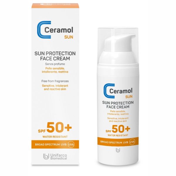 CERAMOL SUN PROTECTION FACE CREAM SPF50+ 50 ML
