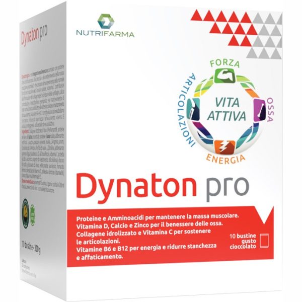 NUTRIFARMA DYNATON PRO 10 BUSTINE GUSTO CIOCCOLATO