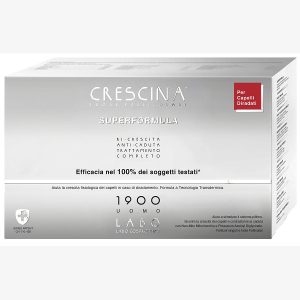 CRESCINA ISOLE FOLLICOLARI SUPER FORMULA 1900 UOMO TC 20+20FIALE 3,5 ML