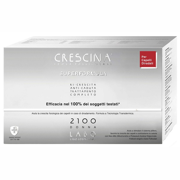 CRESCINA ISOLE FOLLICOLARI SUPER FORMULA 2100 DONNA TC 20+20FIALE 3 CRESCINA ISOLE FOLLICOLARI SUPER FORMULA 2100 DONNA TC 20+20FIALE 3
