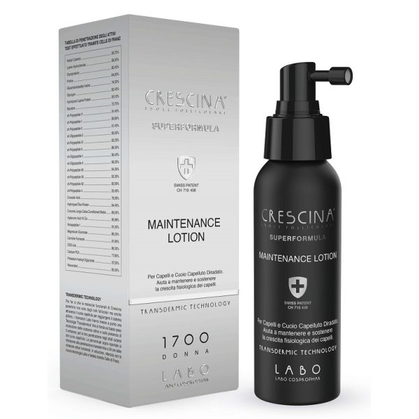CRESCINA ISOLE FOLLICOLARI 1700 MAINTENANCE LOTION DONNA 100ML CRESCINA ISOLE FOLLICOLARI 1700 MAINTENANCE LOTION DONNA 100ML