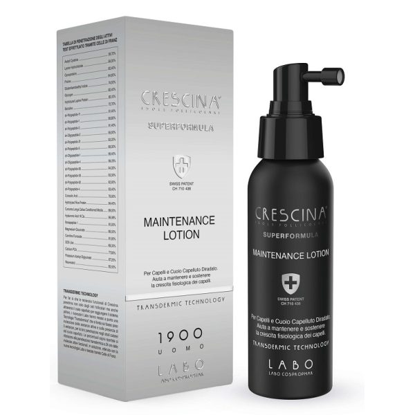 CRESCINA ISOLE FOLLICOLARI 1900 MAINTENANCE LOTION UOMO 100ML CRESCINA ISOLE FOLLICOLARI 1900 MAINTENANCE LOTION UOMO 100ML