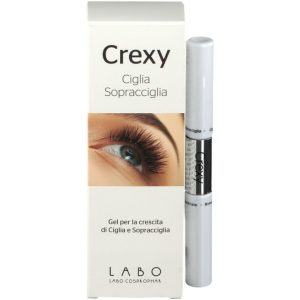 CREXY CIGLIA E SOPRACCIGLIA GEL RI-CRESCITA DOPPIO APPLICATORE TUBI 4+4 ML