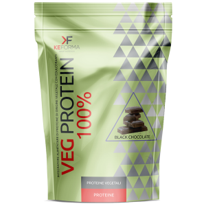 VEG PROTEIN 100% BLACK CHOCOLATE BUSTA 900 G