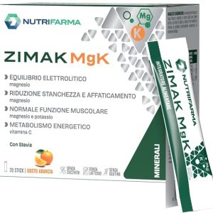 ZIMAK MGK 20 STICK ARANCIA SENZA GLUTINE E LATTOSIO