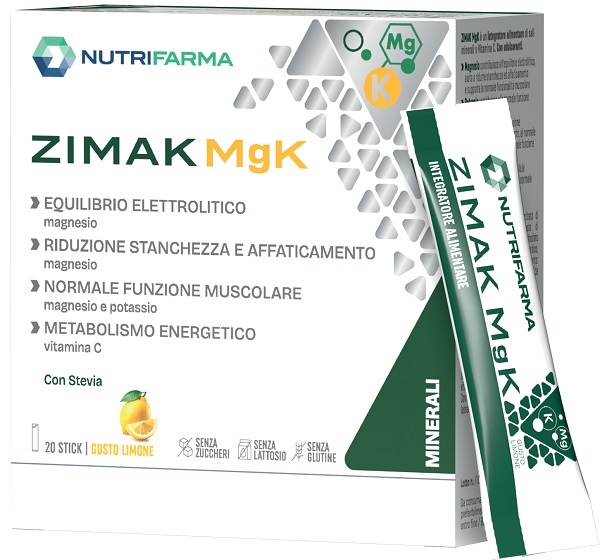 ZIMAK MGK 20 STICK LIMONE SENZA GLUTINE E LATTOSIO ZIMAK MGK 20 STICK LIMONE SENZA GLUTINE E LATTOSIO